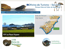 Tablet Screenshot of cabodegata-nijar.com